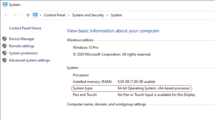 Cách nhận biết hệ điều hành Windows 32 và 64 bit