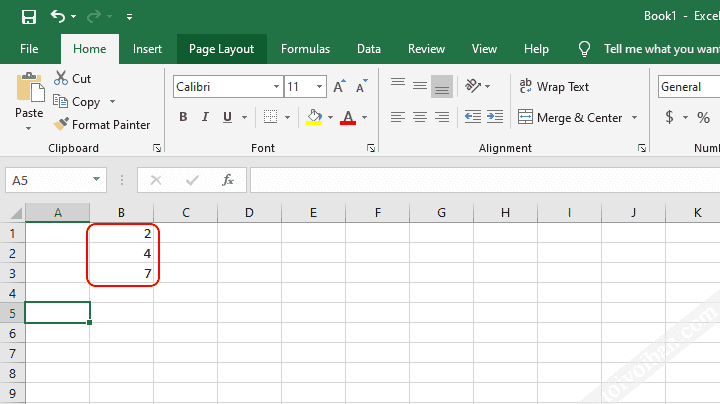 Công thức cộng trừ nhân chia trong Excel